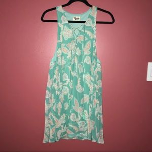 Show Me Your Mumu Lace Up Jadely Paisley  Dress